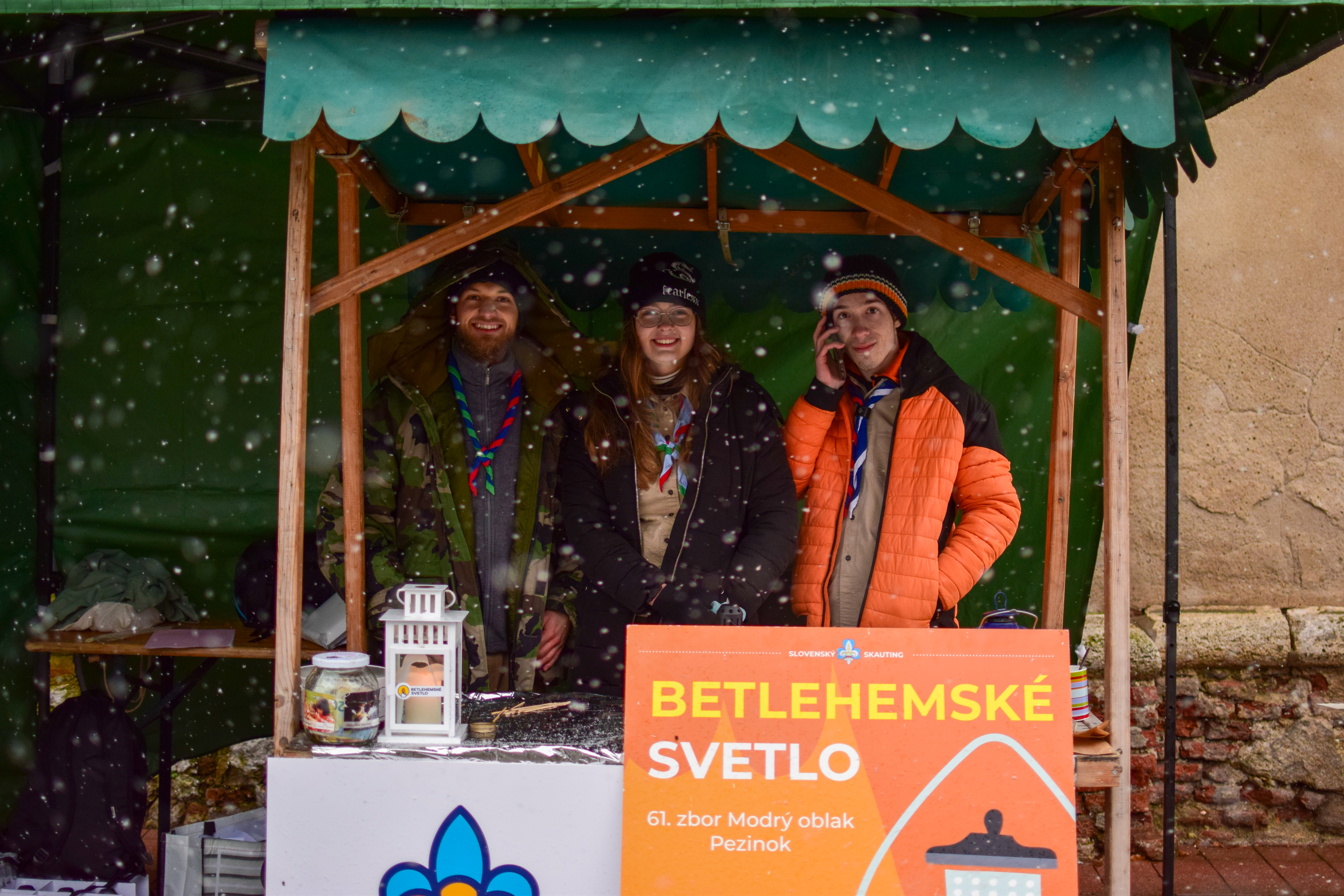 Stánok Betlehemského svetla